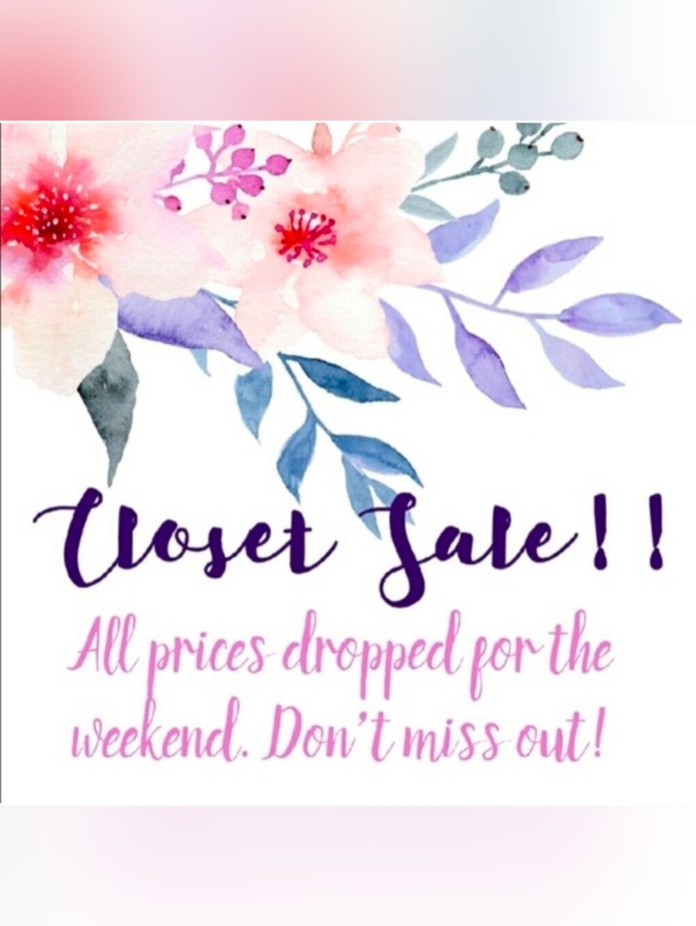 Weekend SALE!